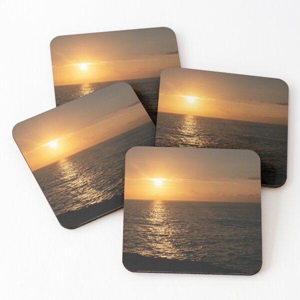 Item preview, a beautiful sunset at the coast designed and sold by Ronenvief.