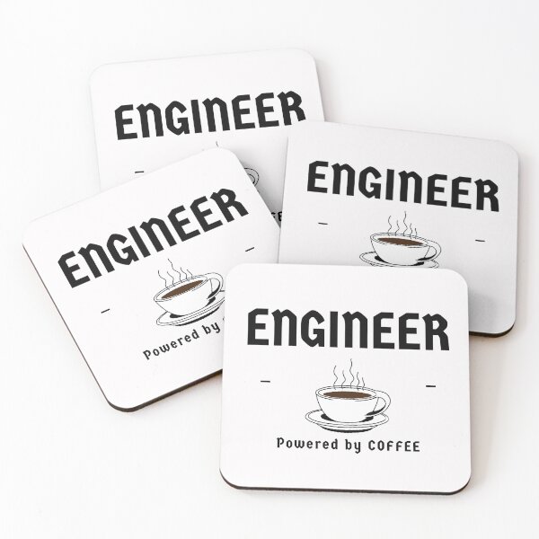 Item preview, Engineer Powered by COFFEE  designed and sold by socialengineer.