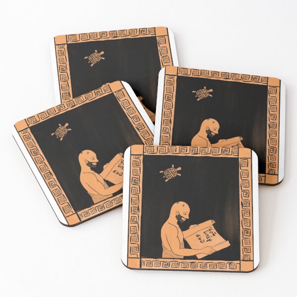 Item preview, Aeschylus Ancient Greek Vase Inspired designed and sold by CuteClassics.