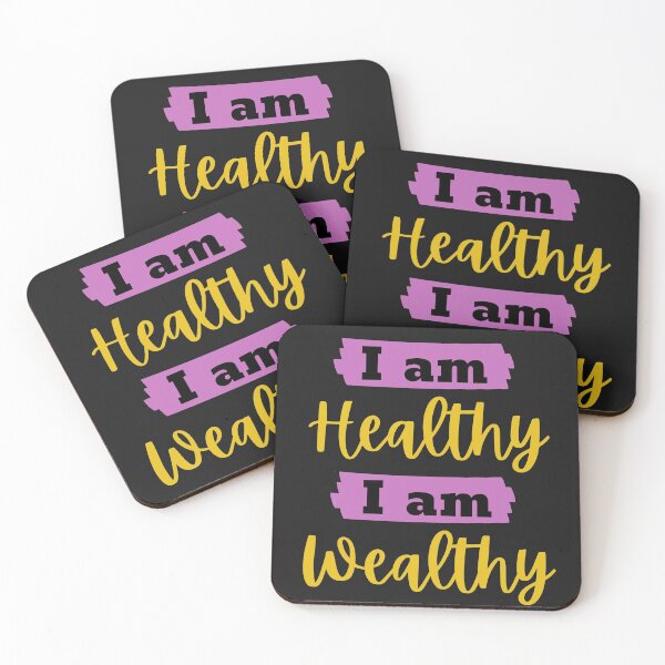 Item preview, I am healthy I am Wealthy designed and sold by jkulling.