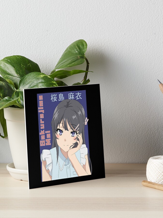 Seishun Buta Yarou wa Bunny Girl Senpai no Yume wo Minai Art Board Print  for Sale by Kool Tokyo