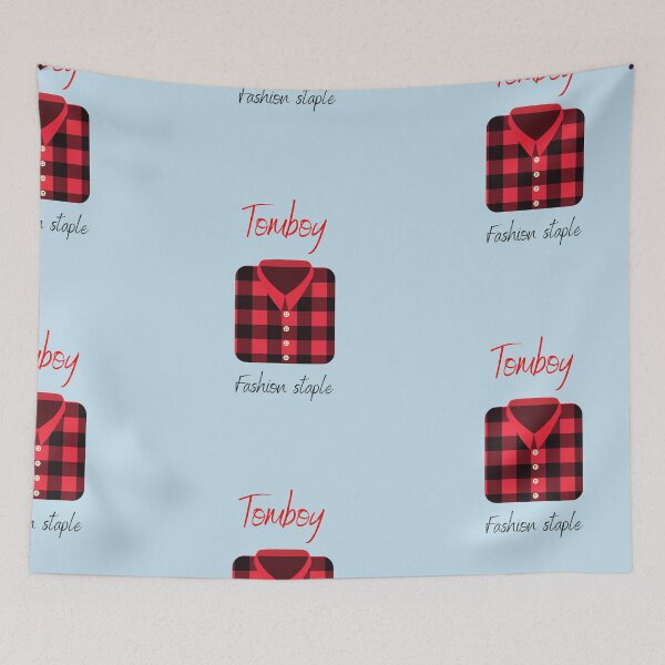 Item preview, Tomboy Fashion Plaid designed and sold by SportyDogShop.