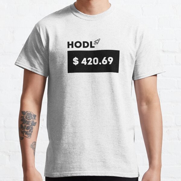 Wall Street Bets Stonks HODL GME AMC GameStop Classic T-Shirt