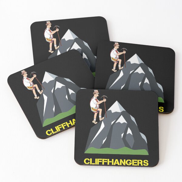 Item preview, Cliffhangers rock climbing hang in there black designed and sold by daguilon.