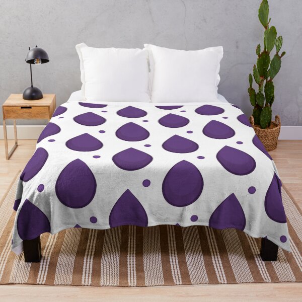 Item preview, Abstract Simple Pattern with purple drops designed and sold by Victoria Riabov.