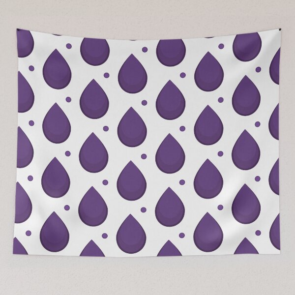 Item preview, Abstract  Simple Pattern with purple drops    designed and sold by Victoria Riabov.