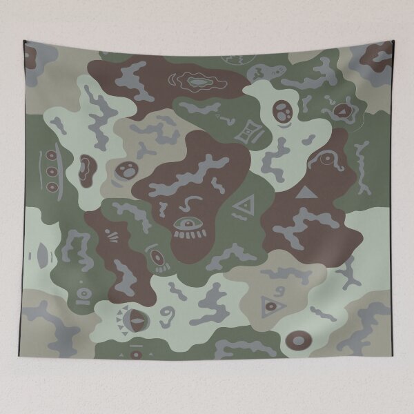 Item preview, Camouflage, camoflage, military look, army, camouflage tent, streetware designed and sold by bernd49.