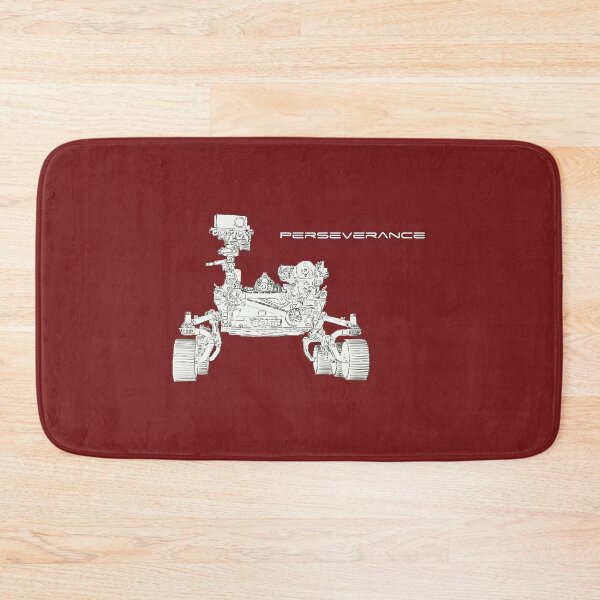 Item preview, NASA Perseverance Mars Rover - Drawing designed and sold by Spaceflight Designs.