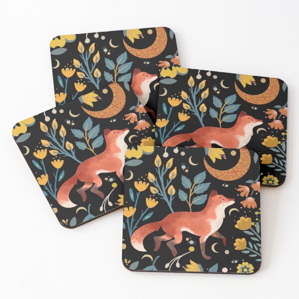 Item preview, Foxy Floral Moon designed and sold by CherryPieGifts.
