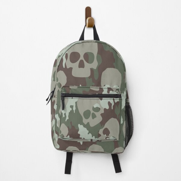 Item preview, Skull, camouflage, camoflage, military look, army, camouflage tent, streetware designed and sold by bernd49.