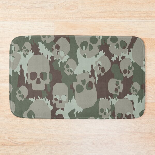 Item preview, Skull, camouflage, camoflage, military look, army, camouflage tent, streetware designed and sold by bernd49.