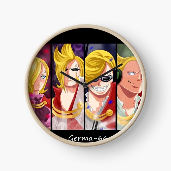 Vinsmoke Sanji Family Clocks Redbubble Vinsmoke Sanji Family Clocks Redbubble