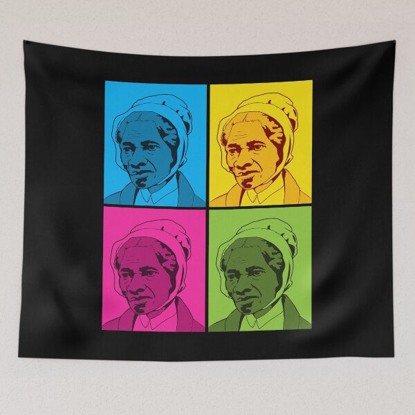 Item preview, Black History Month Pop Art Portrait Sojourner Truth graphic designed and sold by jakehughes2015.