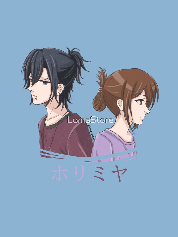 Horimiya Hori Kyoko and Miyamura Izumi couple Kids T-Shirt for Sale by  LomaStore