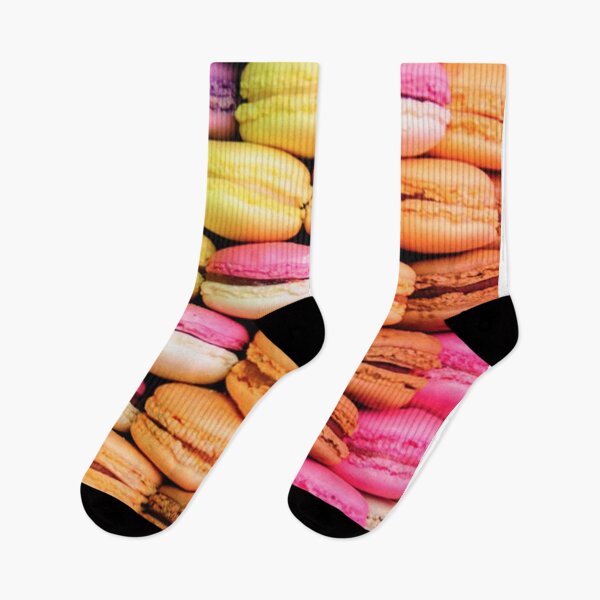 Item preview, rainbow macarons designed and sold by Kybruno's Creations.