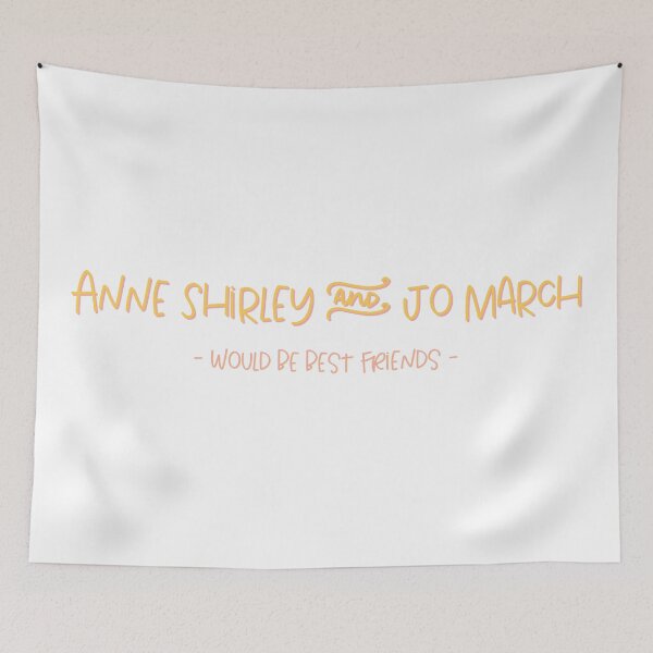 Item preview, Anne Shirley y Jo March serían las mejores amigas designed and sold by rissidesigns.