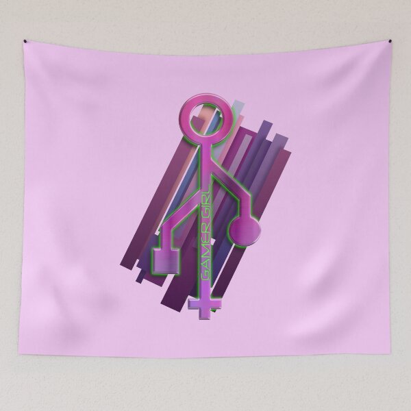 Item preview, Gamer Girl Symbol - Video Games PC Streamer Gaming designed and sold by andabelart.