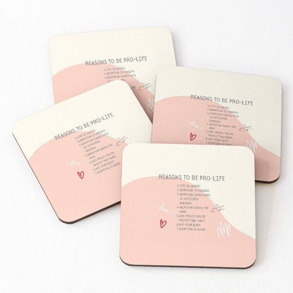 Item preview, Reasons to Be Pro-Life (Religious) designed and sold by ChristianCoding.