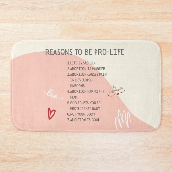 Item preview, Reasons to Be Pro-Life (Religious) designed and sold by ChristianCoding.