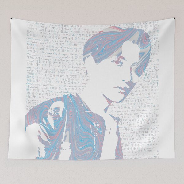 Item preview, ATEEZ Seonghwa Lino-Print - Trans Marble Ver. designed and sold by taeleesa.