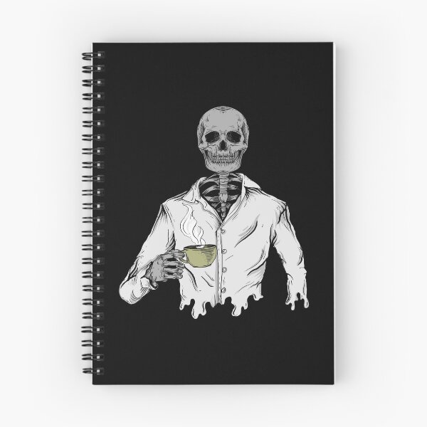 Item preview, Skelton Drinking Coffee designed and sold by MHabeeb.