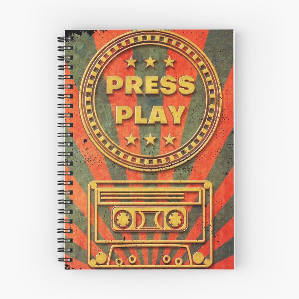 Item preview, Press Play On Tape - Retro Casette Tape SunRays designed and sold by JordanHolmes.