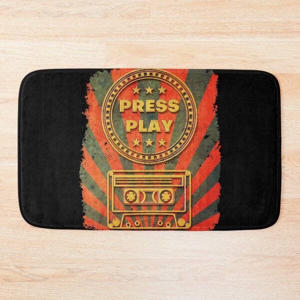 Item preview, Press Play On Tape - Retro Casette Tape SunRays designed and sold by JordanHolmes.