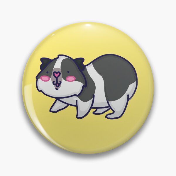 Item preview, Dutch Black and White Guinea Pig 2 designed and sold by Pigapalooza.