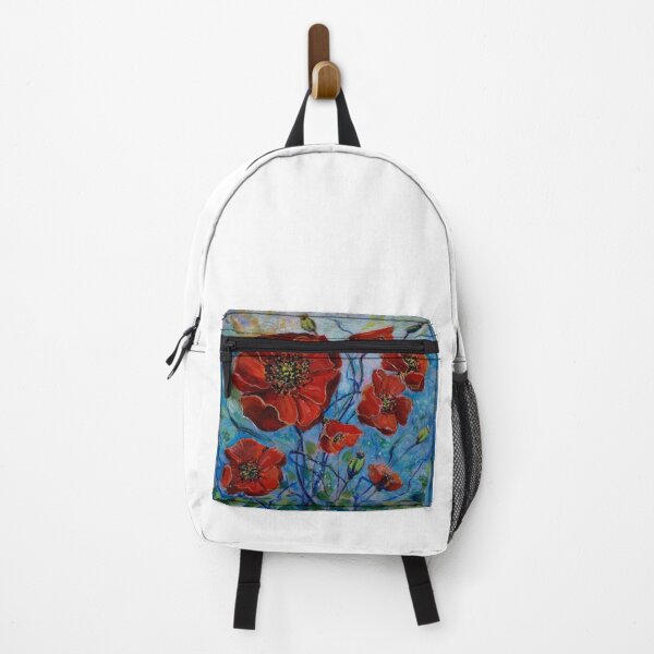 Item preview, "La amapola roja" designed and sold by HalynaMur.