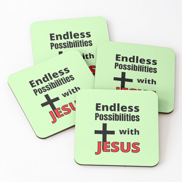 Item preview, Endless possibilities with Jesus designed and sold by MGonline.