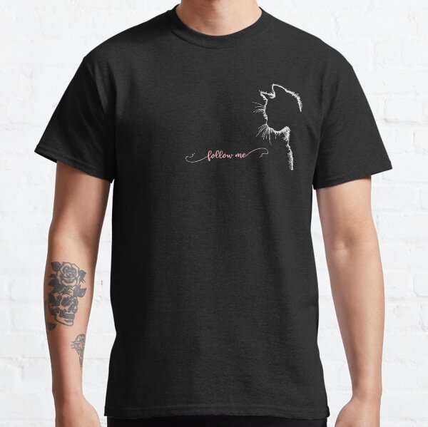 follow me, Kätzchen Classic T-Shirt