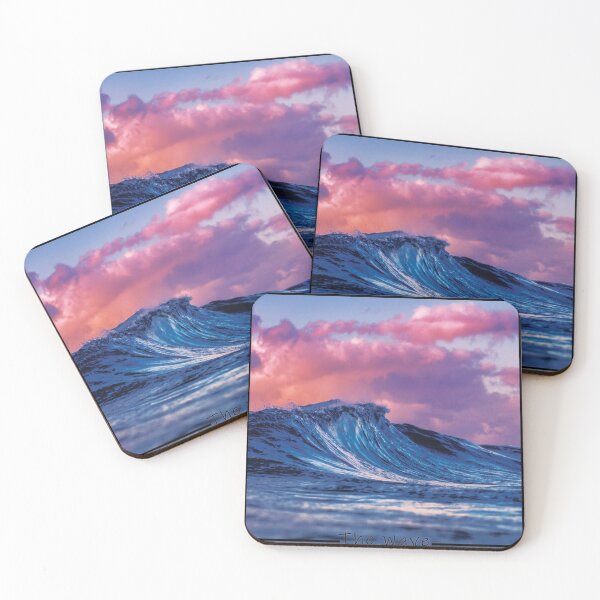 Item preview, The pink sky- great wave designed and sold by myseptember18th.