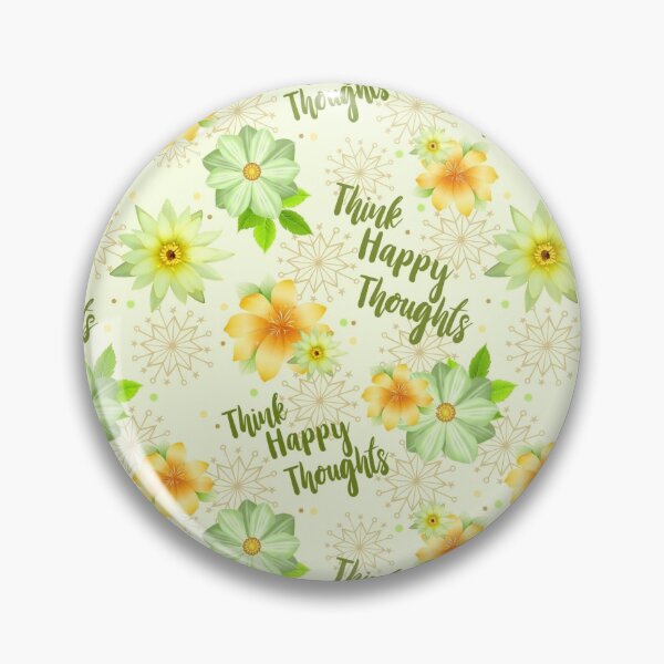 Item preview, Think Happy Thoughts designed and sold by KrisInStitches.