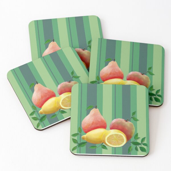 Item preview, Floaty Fruit Stripe designed and sold by JaneyMags.