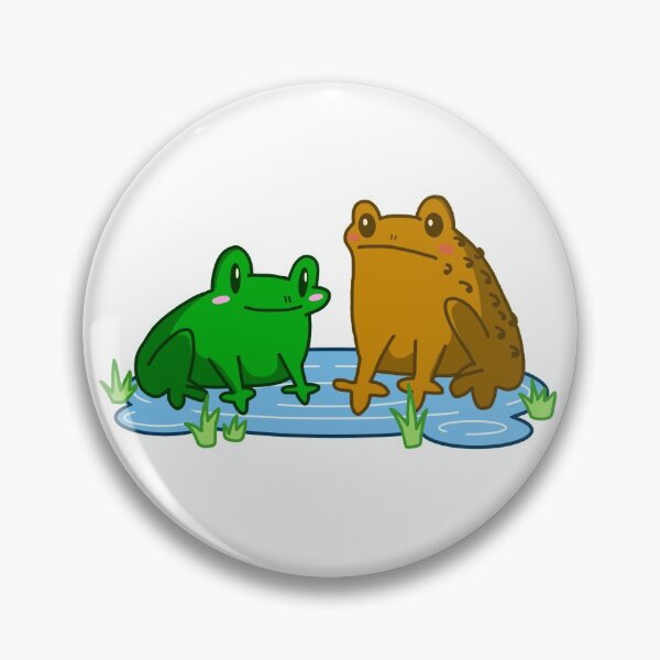 Item preview, Frog Friends Sitting in a Puddle designed and sold by emmysdoodles.