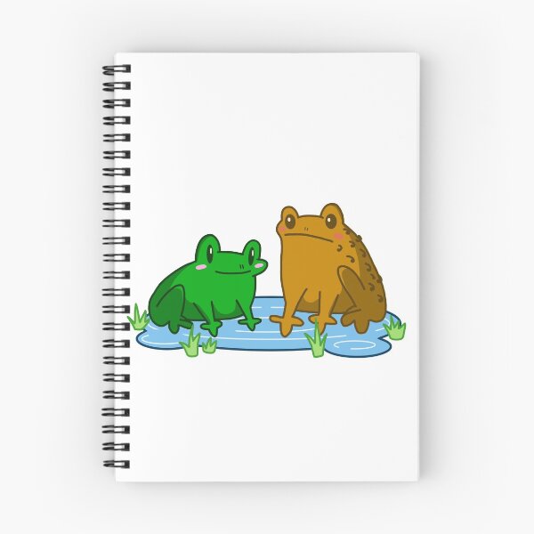Item preview, Frog Friends Sitting in a Puddle designed and sold by emmysdoodles.
