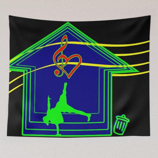 Item preview, House Music Trash designed and sold by Cdthernandez.