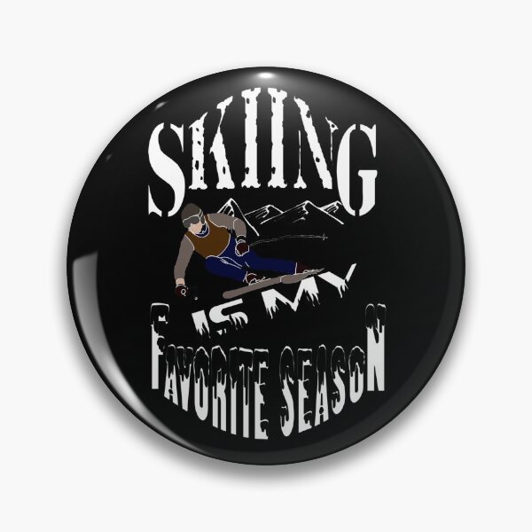 Item preview, skiing is my favorite season, skiing lover designed and sold by FADYMAG.