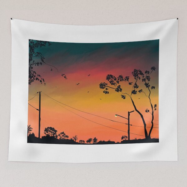 Item preview, Red Australian Sunset designed and sold by Annalisa Amato.