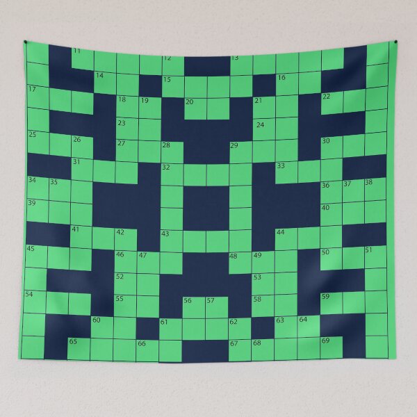 Item preview, Saturday Night Crossword designed and sold by fdbweiss.
