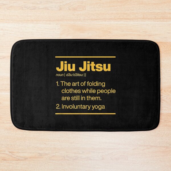 Item preview, Funny Brazilian Jiu Jitsu definition "The Art Of Folding Clothes While People Are Still Inside Them" designed and sold by ETIndustries.