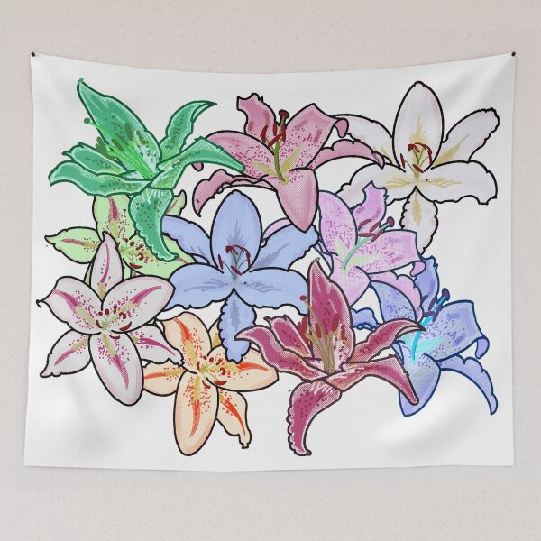 Item preview, Lily flower fantasy designed and sold by Ginomandarino.