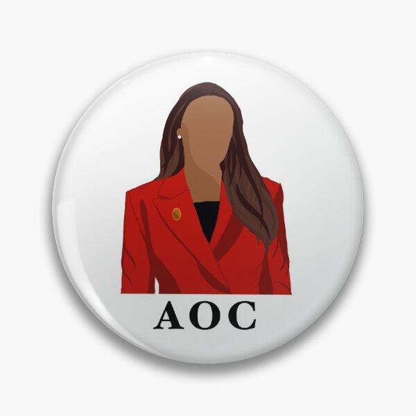 Item preview, AOC, Alexandria Ocasio-Cortez designed and sold by AudreyLin.