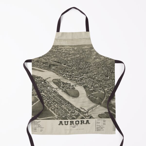 Item preview, Aurora, Illinois (1882) designed and sold by allhistory.