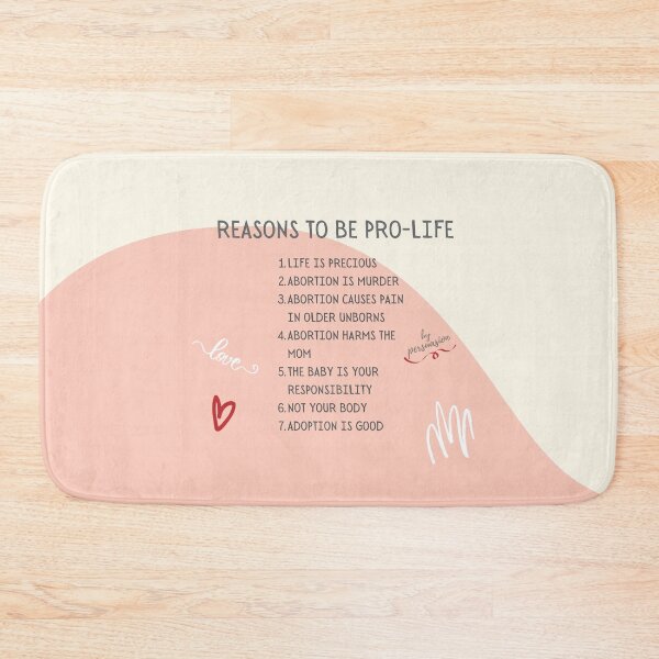 Item preview, Reasons to Be Pro-Life designed and sold by ChristianCoding.