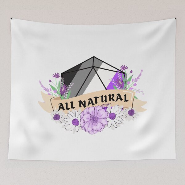 Item preview, All Natural (Asexual d20) designed and sold by SkyTGaming.