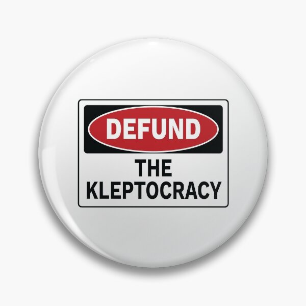 Item preview, Defund - The Kleptocracy designed and sold by TrutherIndex.