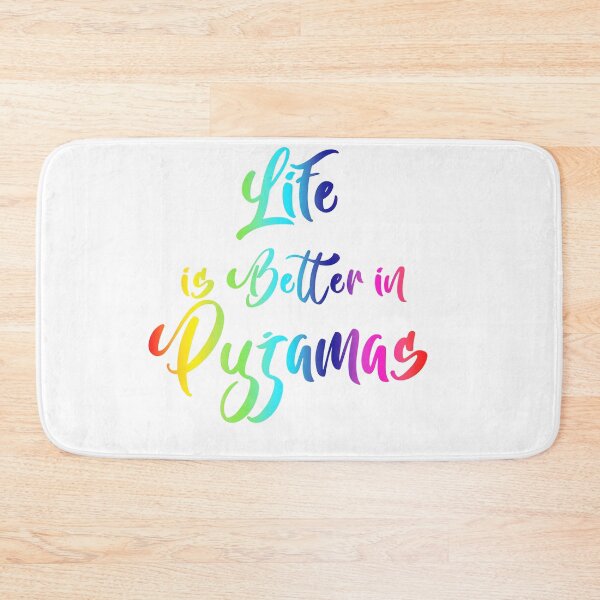 Item preview, life is better in pyjamas designed and sold by Kybruno's Creations.