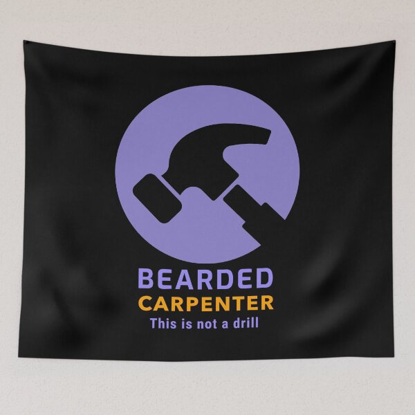 Item preview, Bearded Carpenter - This is Not a Drill designed and sold by TKsTees.