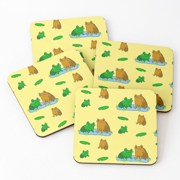 Item preview, Collage "FrogFriends" designed and sold by emmysdoodles.